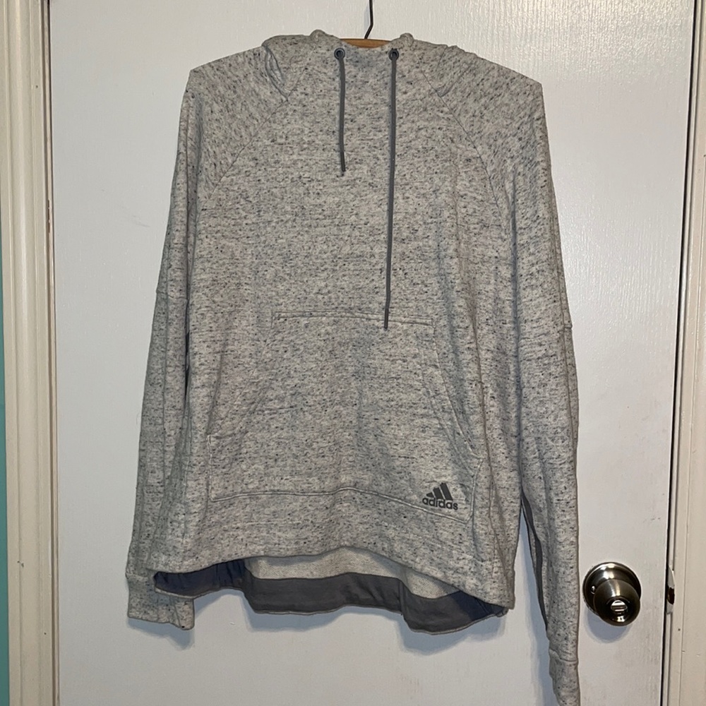 Gray Adidas hoodie